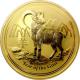 Zlatá investiční mince Year of the Goat Rok Kozy Lunární 1 Kg 2015