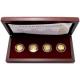 Sada 4 zlatých medailí Šlechtický rod Vartenberků 2012 Proof
