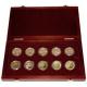 Sada 10 zlatých mincí Mosty České republiky 2011 - 2015 Standard