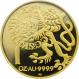 Zlatá minca 10000 Kč Pražský groš 1997 Proof