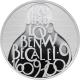 Strieborná minca 200 Kč Rabí Jehuda Löw ben Becalel 400. výročie úmrtia 2009 Proof