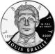 Strieborná minca Louis Braille 2009 Proof