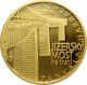 Zlatá mince 5000 Kč Jizerský Viadukt na trati Tanvald - Harrachov 2014 Proof