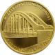 Zlatá minca 5000 Kč Železobetonový most v Karviné - Darkově 2014 Proof