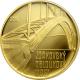 Zlatá minca 5000 Kč Žďákovský oblúkový most 2015 Proof