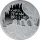 Stříbrná mince 200 Kč Karel Zeman 100. výročí narození 2010 Proof