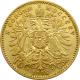 Zlatá minca Desaťkorunáčka Františka Jozefa I. Rakúska razba 1905