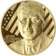 Zlatá půluncová medaile John Fitzgerald Kennedy 2010 Proof