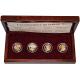 Sada 4 zlatých medailí Lucemburkové na českém trůně 2006 Proof