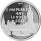 Strieborná medaila Olympijské hry Londýn 2012 Proof