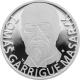 Stříbrná medaile T.G. Masaryk 75 let od úmrtí 2012 Proof