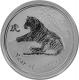 Stříbrná investiční mince Year of the Tiger Rok Tygra Lunární 1 Oz 2010
