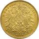 Zlatá mince Desetikoruna Františka Josefa I. Rakouská ražba 1896