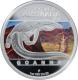 Stříbrná mince Discover Australia Varan 1 Oz 2012 Proof