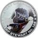 Stříbrná mince kolorovaný Sharp Stewart No.148 History of Railroads 2011 Proof