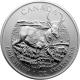 Strieborná investičná minca Antilopa Canadian Wildlife 1 Oz 2013