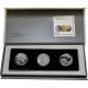 Biblické umění 1 NIS Sada stříbrných mincí Izrael 2009 - 2011 Proof