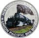 Strieborná kolorovaná minca Big Boy History of Railroads 2011 Proof