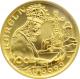 Zlatá minca 1000 Kč KAREL IV. Založenie Karlštejna 1998 Štandard