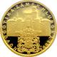 Zlatá minca 2000 Kč Zámok Hluboká Novogotika 2004 Proof