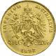 Zlatá investičná minca Štvorzlatník Fr. Jozefa I.4 Gulden 10 Frankov 1892 (novorazba)
