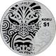 Stříbrná mince Koru Maori Art 1 Oz 2013 Proof