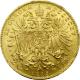 Zlatá investičná minca Dvadsaťkorunáčka Františka Jozefa I. 1915 (novorazba)