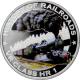Strieborná kolorovaná minca VR Class HR 1 History of Railroads 2011 Proof