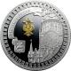 Stříbrná mince pozlacená Spasská věž Kremlin Series 2011 Proof