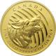 Zlatá investiční mince Howling Wolf 1 Oz 2014 (.99999)