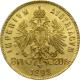 Zlatá investičná minca Osemzlatník Fr. Jozefa I. 8 Gulden 20 Frankov 1892 (novorazba)