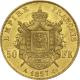 Zlatá mince 50 Frank Napoleon III. 1857 A