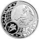 Stříbrná medaile Staroměstský orloj - Ryby 2015 Proof
