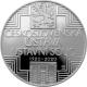 Strieborná minca 500 Kč Schválenie československej ústavy 100. výročie 2020 Proof
