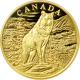 Zlatá mince Impozantní alfa vlk 2015 Proof (.99999)