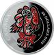 Strieborná minca 5 Oz Orol Mythical Realms of the Haida 2016 Proof (.9999)