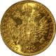 Zlatá mince Dukát Františka Josefa I. 1899