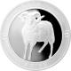 Stříbrná medaile Znamení zvěrokruhu - Beran 2017 Proof