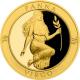 Zlatý dukát Znamení zvěrokruhu s věnováním - Panna 2017 Proof