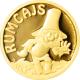 Zlatá mince Rumcajs 2017 Proof