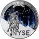 Strieborná minca 250g New York Stock Exchange 200. výročie 2017 Proof