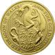 Zlatá investičná minca The Queen´s Beasts Red Dragon 1/4 Oz 2017