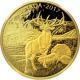 Zlatá minca Majestátny jeleň 2017 Proof (.99999)