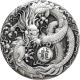 Stříbrná mince 2 Oz Drak 2017 Antique Standard