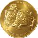 Zlatá desetiuncová investiční mince Český lev 2017 Standard