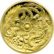 Zlatá minca 2 Oz Drak a Fénix High Relief 2017 Proof