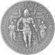Strieborná minca Gladiators 2 Oz Secutor 2017 Antique Štandard