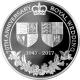 Stříbrná mince 1 Oz Královská svatba 70. výročí 2017 Proof
