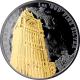 Stříbrná Ruthenium mince pozlacený Big Ben 1 Oz Golden Enigma 2017 Standard