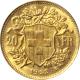 Zlatá mince 20 Frank Helvetia - Vreneli 1922